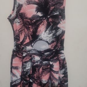 Art print dress